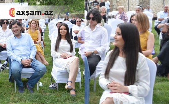 Aysel Teymurzadə Şuşada - Fotolar