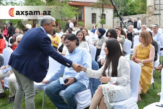 Aysel Teymurzadə Şuşada - Fotolar