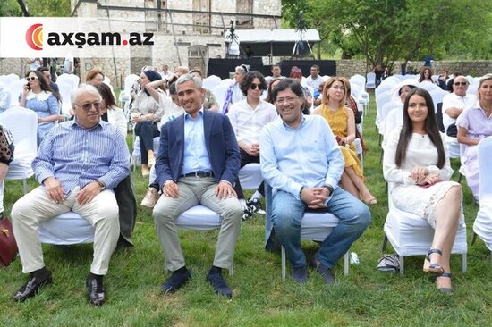 Aysel Teymurzadə Şuşada - Fotolar