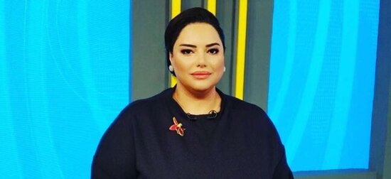 Azərbaycanlı aparıcı biləyini sındırdı - Fotolar
