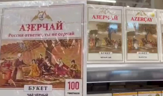 Rusiyada Azərbaycana qarşı təxribat? - Yerli şirkətdən məhsulun üzərindəki şüarlarla bağlı AÇIQLAMA