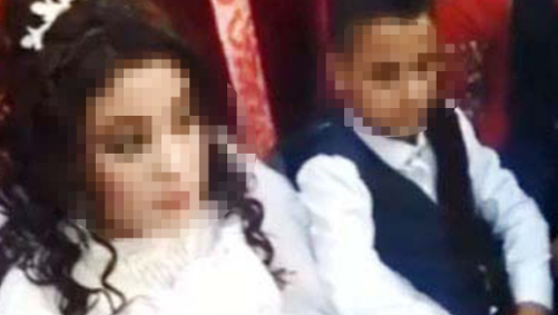 Sosial şəbəkələrdə 8 yaşlı iki uşağın toy görüntüləri yayılıb