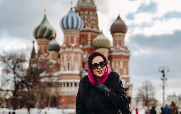 Türkan Şoray 51 ildən sonra Moskvada - Foto