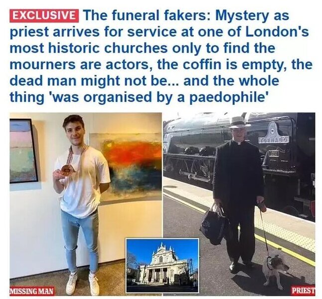 Hamının danışdığı sirli dəfn mərasimi: Tabut boş olub, zaldakı insanların... - FOTO