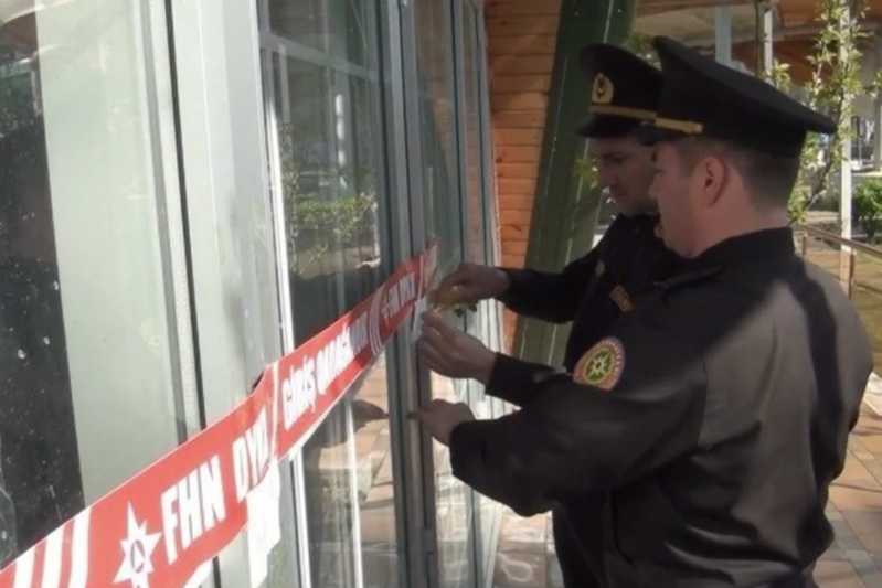 Şabranda hotelin fəaliyyəti DAYANDIRILDI - SƏBƏB - VİDEO