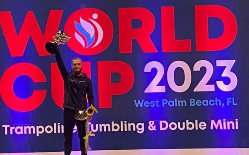 Azərbaycan gimnastı ABŞ-da mükafatlandırılıb