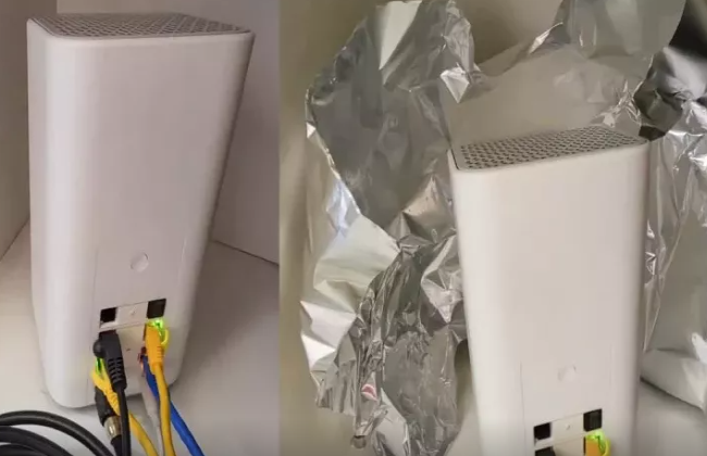 Folqa Wi-Fi sürətini artırır - Maraqlı təcrübə