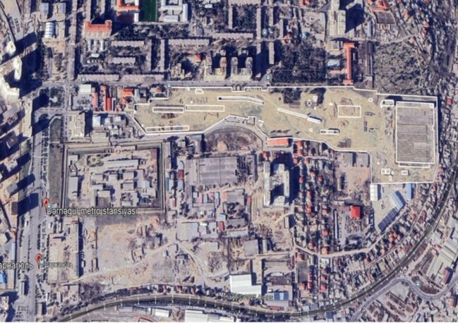 Dərnəgüldəki yeni metro deposunun ətrafında 1000-ə yaxın ağac əkiləcək