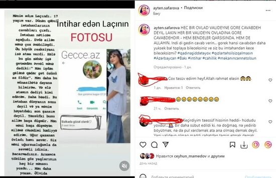 "Bundan sonra o "ata" yaşamağa davam edir"