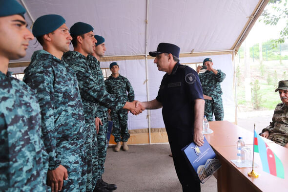 Baş prokuror Laçın və Qubadlıda hərbi hissələrdə olub