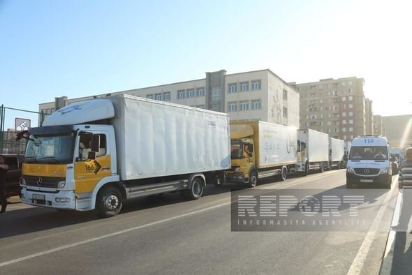 Bu gün daha bir neçə ailə Laçın şəhərinə yola salınır - FOTO