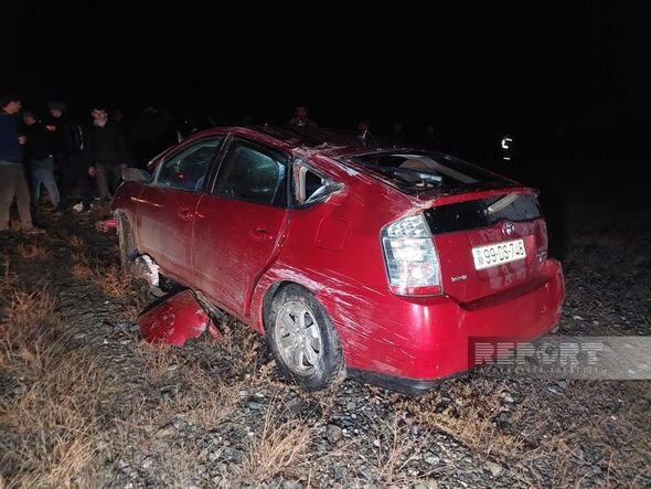 Hacıqabulda dəhşətli qəzanın TƏFƏRRÜATI: Maşın aşaraq 40 metr sürüşdü, iki uşaq öldü - YENİLƏNİB + FOTO/VİDEO