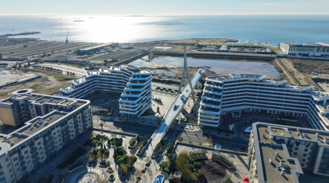 Prezident İlham Əliyev "Bakı Ağ Şəhər"də olub