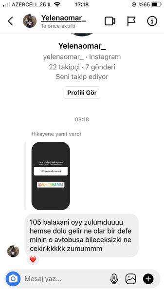 Əhali hansı avtobuslardan şikayətçidir? - SORĞU