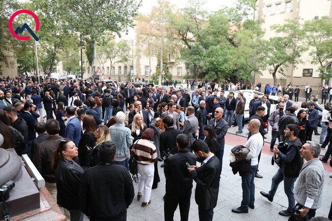 Cabir İmanovla vida mərasimi keçirildi - Fotolar - Yenilənib