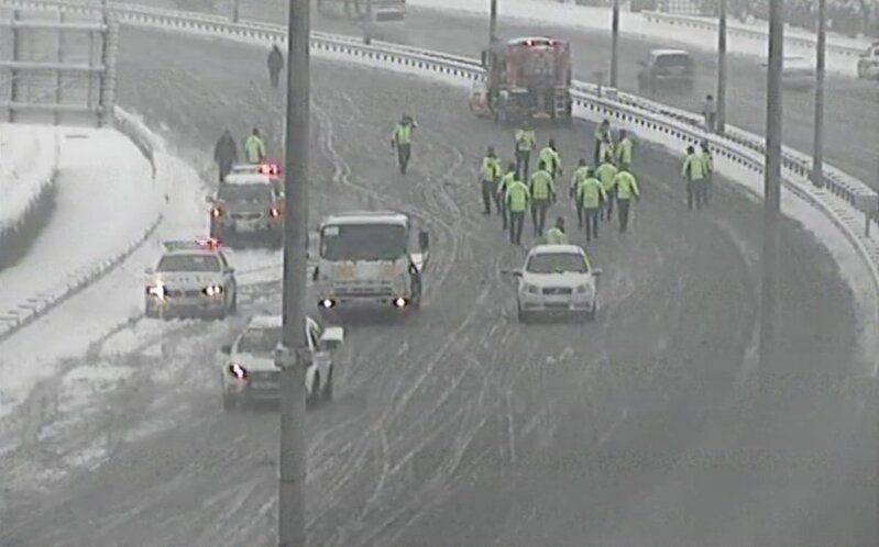 Aeroport yolunda sürücülərin təhlükəsiz hərəkətini təmin etmək üçün tədbirlər görülür