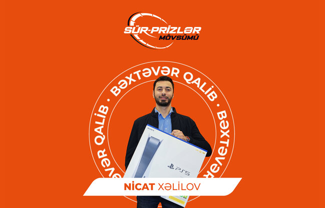 "Misli" "SÜR-PRİZLƏR Mövsümü"ndə hədiyyə yağışı davam edir