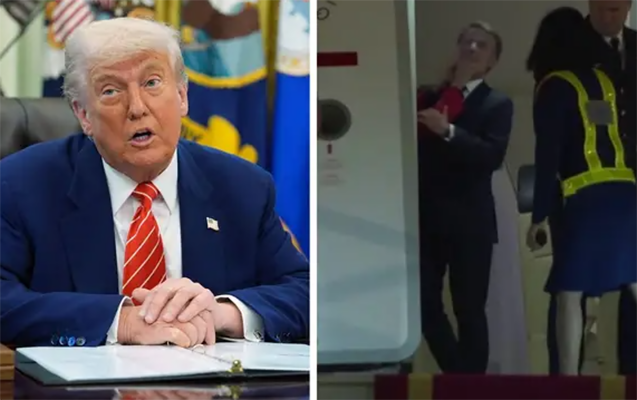 "Qapını bağlı saxlayın" - Trampdan Makrona tövsiyə