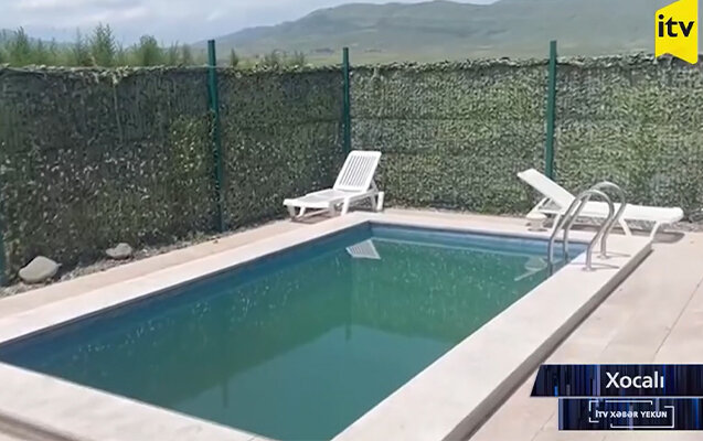 Xocalıda sülhməramlılardan geriyə qalanlar... - Video