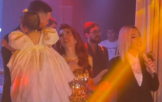 Toralın kiçik qızının ad günündən - Görüntülər