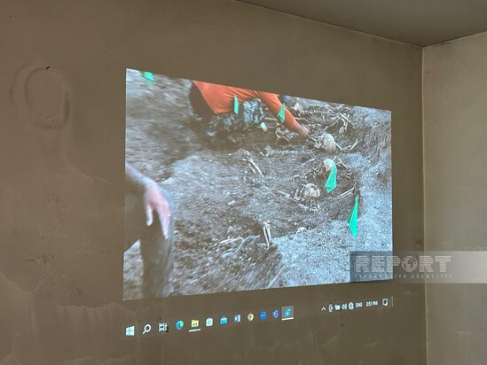 Şuşada kütləvi məzarlıq aşkarlanan əraziyə səfər təşkil olunub, faktlar nümayiş etdirilib