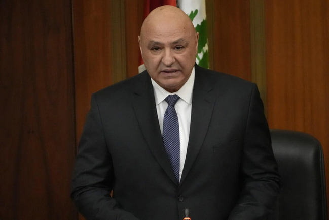 Cozef Aun İsrail ordusunun Livanın cənubuna zərbə endirməsini pisləyib