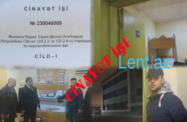 Bakıda yataqxanada DƏHŞƏT: Onu yatmağa qoymayan tələbəyə 38 bıçaq vurdu