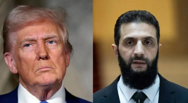 Tramp Ağ Evdə Əhməd Əl Şaraa ilə görüşəcək