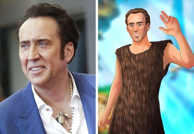 Cizgi filmi personajları Hollivud ulduzlarının simasında - FOTOLAR