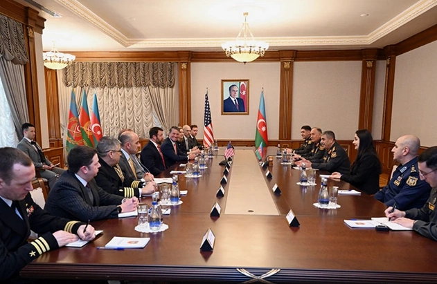Zakir Həsənov ABŞ nümayəndələri ilə hərbi əməkdaşlığı müzakirə edib