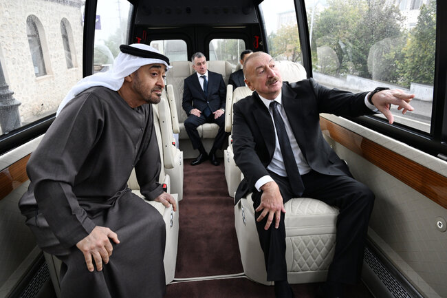 Prezidentlər Şuşada Milli Xalça Muzeyində - Fotolar - Yenilənib