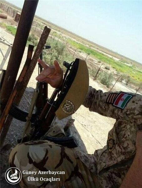 İranın hərbi təlimində çəkilən FOTO hamını ŞOK ETDİ