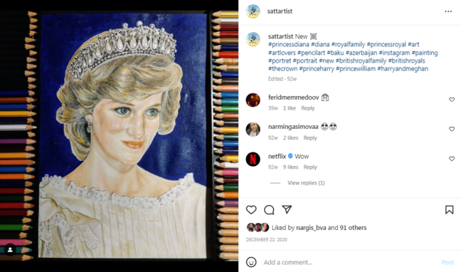 Azərbaycanlı bu qızın əl işləri hər kəsi heyran edir - Hətta "Netflix"i də - FOTOLAR