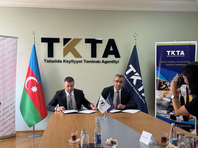 TKTA ilə "Mario Russo" brend arasında Anlaşma Memorandumu imzalanıb