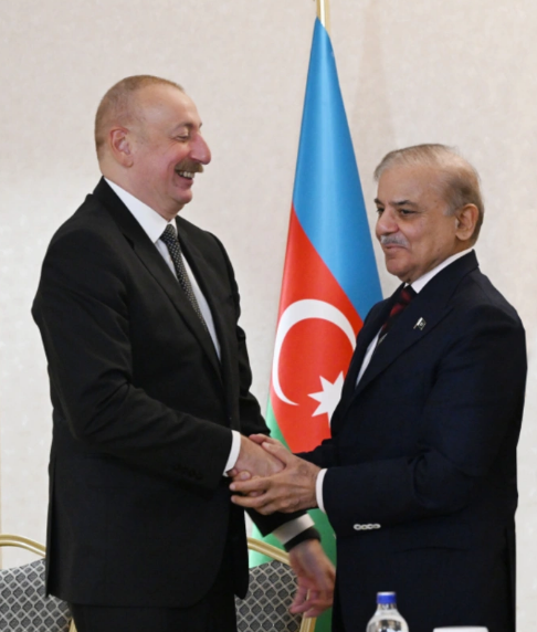 Astanada İlham Əliyev, Rəcəb Tayyib Ərdoğan və Şahbaz Şərif arasında üçtərəfli görüş keçirilib