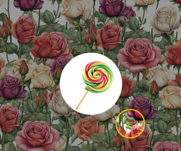 İnsanların yalnız 5 faizi 11 saniyəyə qızılgüllər arasında konfet tapa bilir