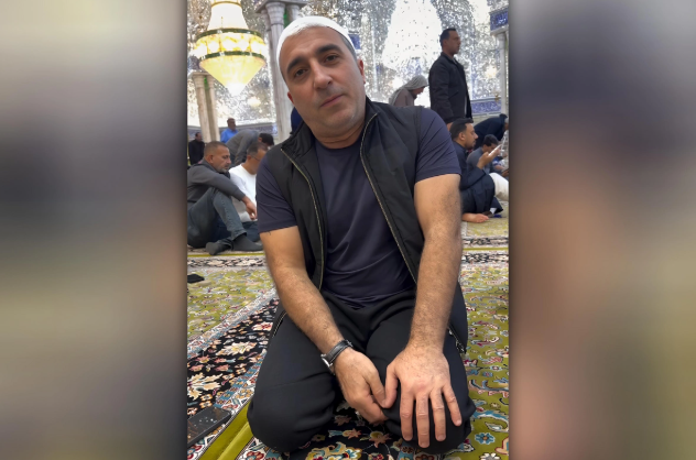 Rafel İsgəndərov Nəcəfə ziyarətə getdi