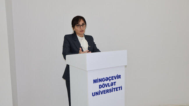 Mingəçevir Dövlət Universitetində böyük azərbaycanlı yazıçı, alim və pedaqoq Mir Cəlal Paşayevin yaradıcılığına həsr olunmuş konfrans keçirilib