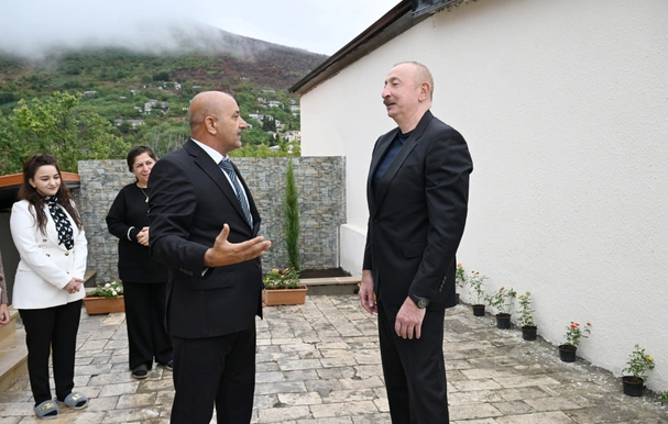 Prezident İlham Əliyev Xocavənd rayonunun Sos kəndində olub