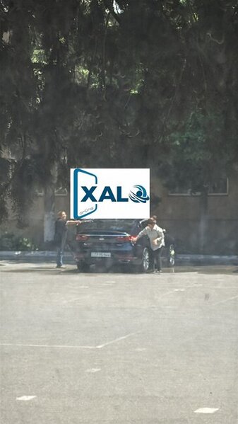 240 saylı məktəb direktoru və müavini lüks avtomobilləri üçün məktəbin həyətindən moyka açıblar-Fotofakt