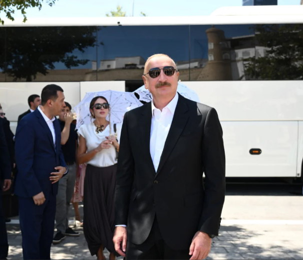 İlham Əliyev, Şavkat Mirziyoyev və xanımları "Ark" qalasında olublar - FOTO - VİDEO