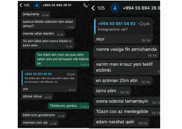 "TikTok"da bilet tələsi: konsert istəyən vətəndaşı belə aldatdılar - ŞİKAYƏT