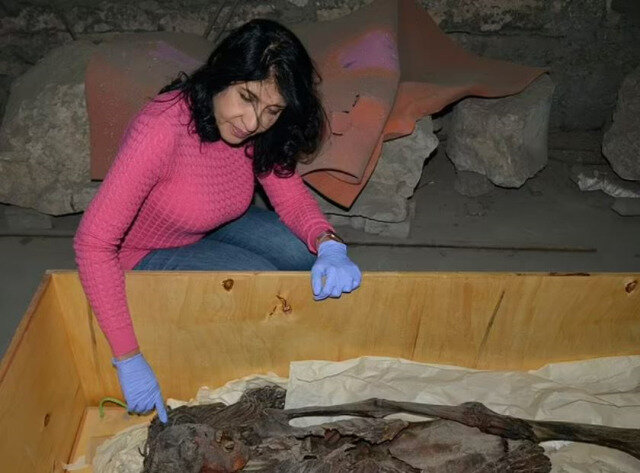 3500 il əvvəl yaşamış "Qışqıran qadın": Orqanları hələ də YERİNDƏDİR - FOTOLAR