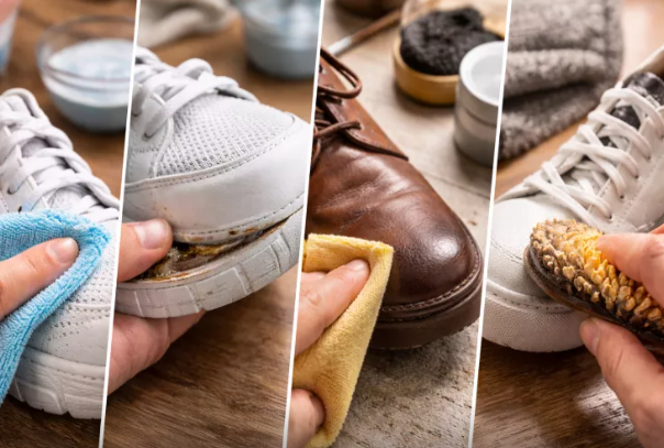 Ayaqqabını nəm salfetlərlə silməyin