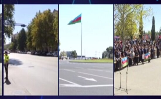 Bir dəqiqəlik sükut... - VİDEO