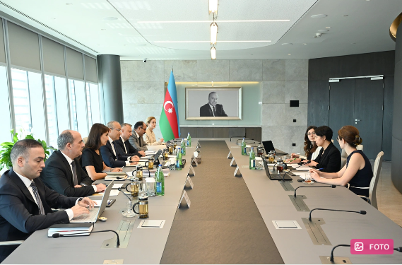 Mikayıl Cabbarov Anna Bordonla görüşüb