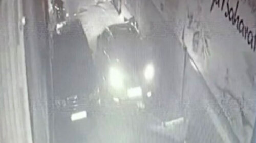 DƏHŞƏTLİ HADİSƏ: Piyadanı zibil zənn edib üstündən keçdi - Ürəyi zəif olanlar baxmasın (VİDEO) +18