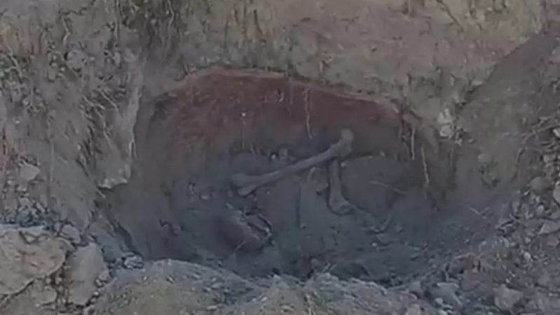 Su çəkmək istəyən ustalar 1500 il əvvələ aid insan sümükləri tapdılar