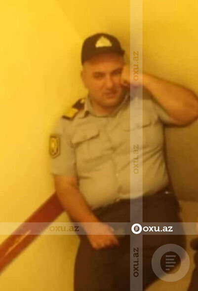 Ehtiyatsızlıqdan açılan atəş nəticəsində ölən polisin FOTOSU