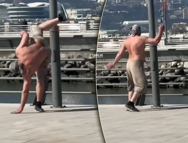 Bakı bulvarında çəkilən bu görüntülər "TikTok"da izlənmə rekordu qırır - VİDEO